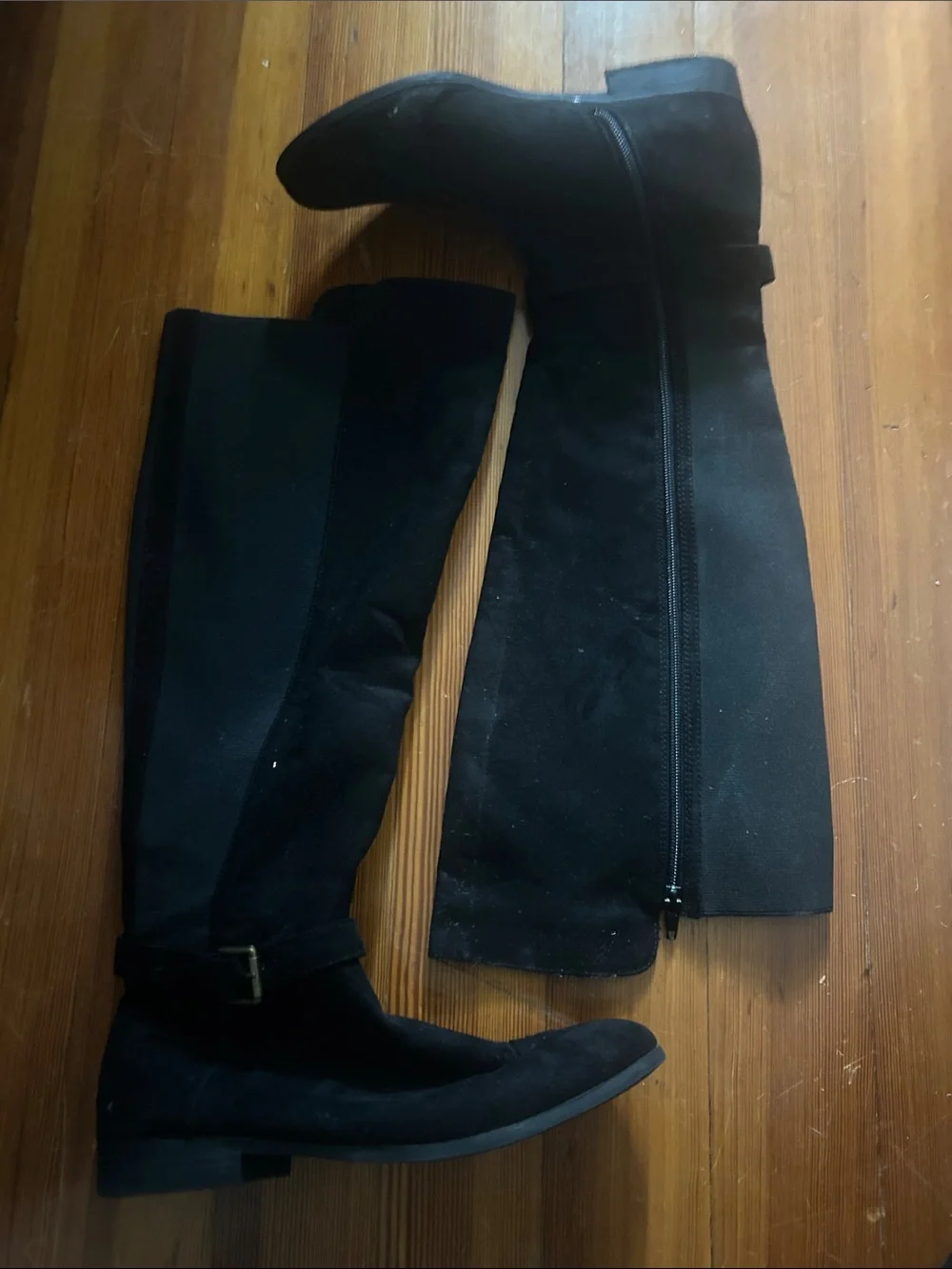 Style & Co. Black Over-the-Knee Riding Boots
